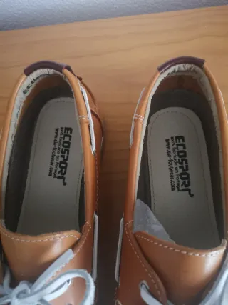 Náuticos Ecosport Piel Marrón Talla 42