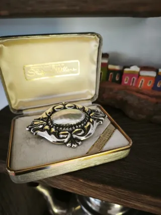 Broche Plata Vintage