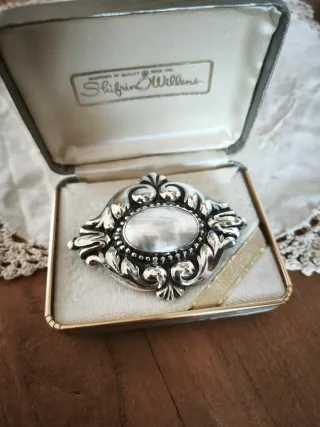 Broche Plata Vintage
