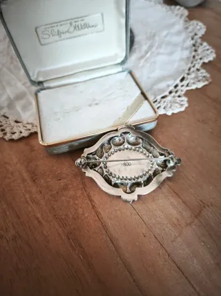 Broche Plata Vintage