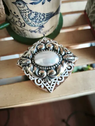 Broche Plata Vintage