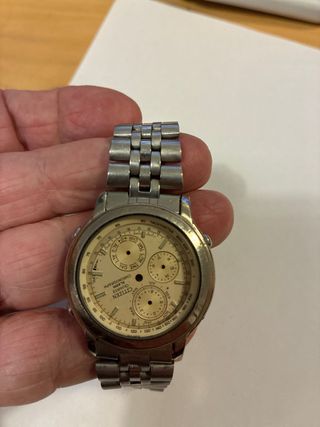 caja  Citizen Quartz Alarm Chronograph Acero