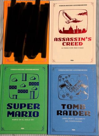 Colección Libros Videojuegos Legendarios RBA