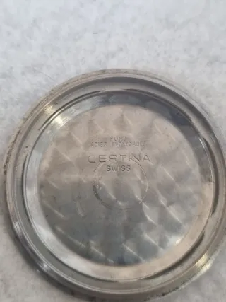 Certina Tapa Reloj Acero Inoxidable 28517-2 S1