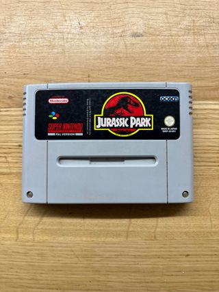Jurassic Park Super Nintendo PAL
