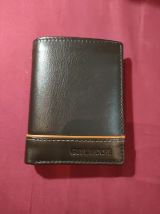 Cartera Guy Laroche Piel Negra Nueva