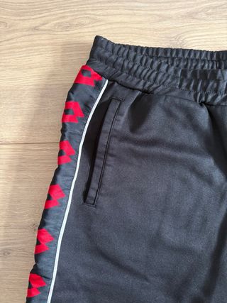 Pantalones cortos deportivos Lotto negros talla L