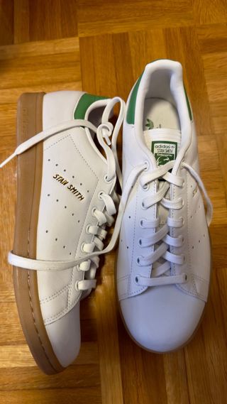 Zapatillas Adidas Stan Smith Blancas y Verdes