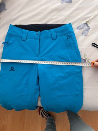 Pantalón de esquí Salomon Mujer Azul