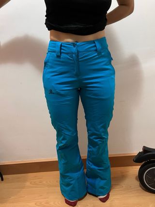 Pantalón de esquí Salomon Mujer Azul
