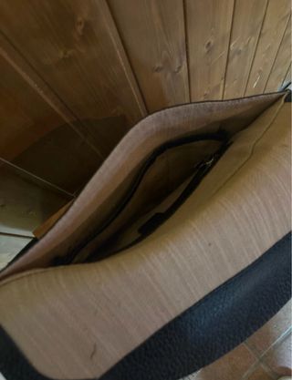 Bolso Sobre Uterqüe Verde Piel