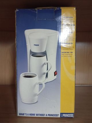 Cafetera Princess con Taza Negra