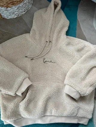 Karl Kani hooded Teddy jacket XXL
