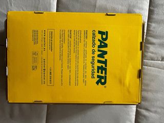 Zapatos Seguridad Panter Talla 39 Punta Acero