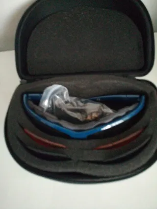 Gafas de esquí con funda