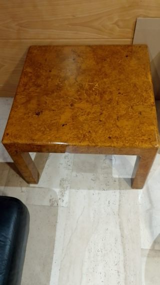 Mesa auxiliar vintage madera