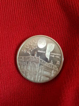 Monedas de Plata 2000 Pesetas Juan Carlos I