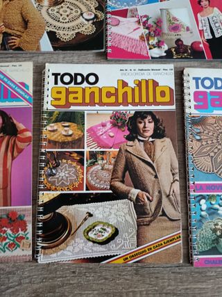 Lote revistas todo ganchillo año 3