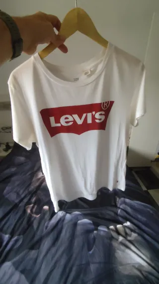 Camiseta Levi's Talla L Blanca