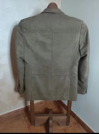 Blazer Zara Antelina Beige Hombre