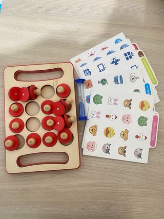 Juego Memory Chess para bebés +36 meses