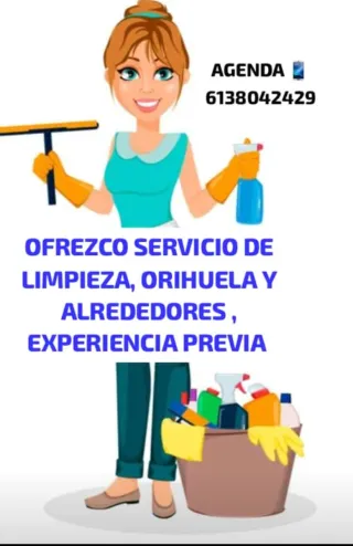 Ofrezco servicio de limpieza
