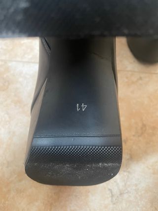 Botas altas negras tacón plataforma