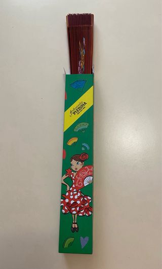 Ventaglio Medina Legno Dipinto cm.22