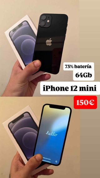 iPhone 12 mini 64GB Nero