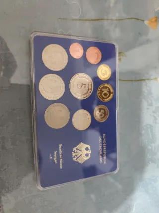 Conjunto monedas Alemania 1986