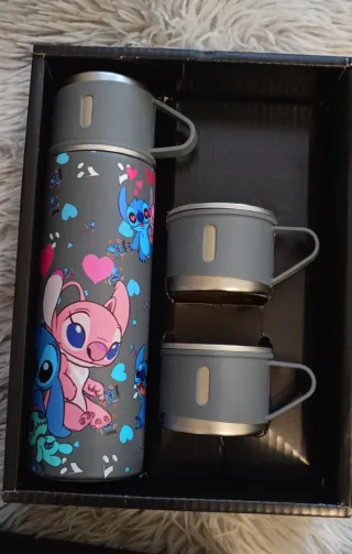 Set Termos Tazze Stitch & Angel