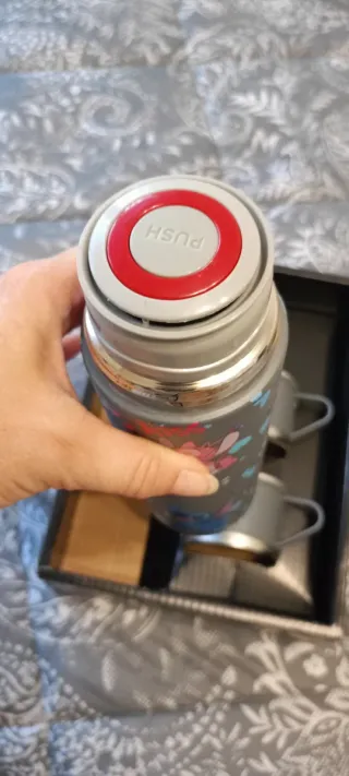 Set Termos Tazze Stitch & Angel