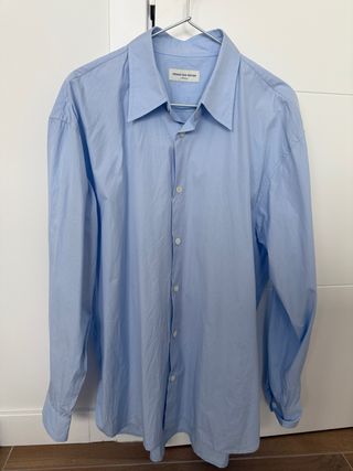 Camisa Dries Van Noten Azul