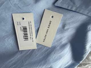 Camisa Dries Van Noten Azul