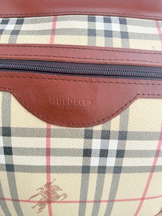 Maleta de viaje Burberry Beige y Marrón