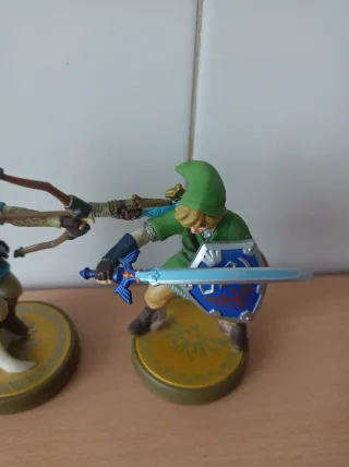 Amiibo Nintendo Link con Arco y Espada
