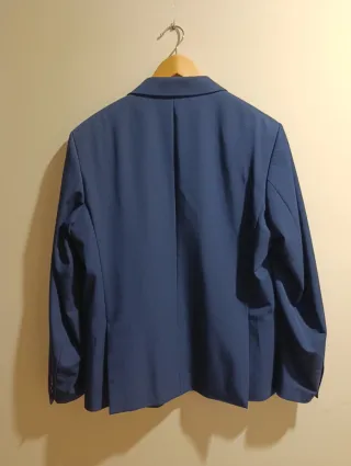 Traje Zara Azul Completo