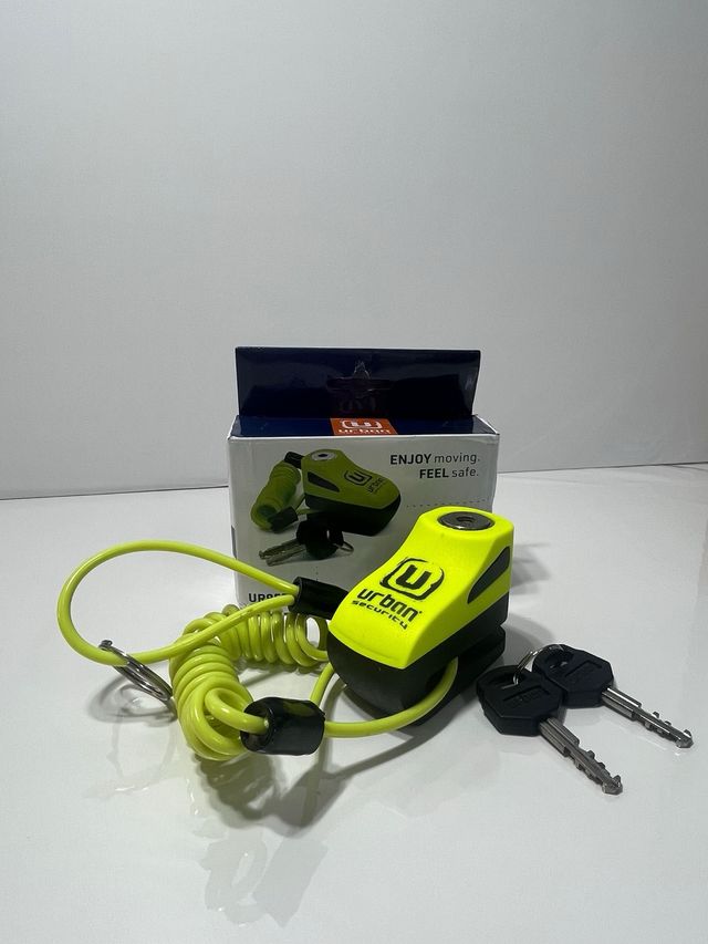 Candado Antirrobo Moto Disco Urban Security