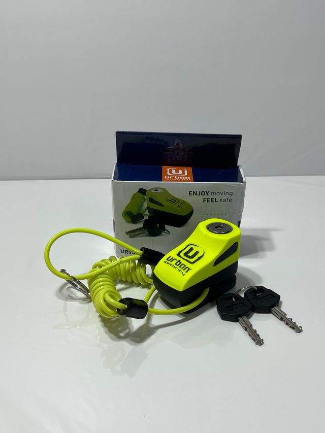 Candado Antirrobo Moto Disco Urban Security