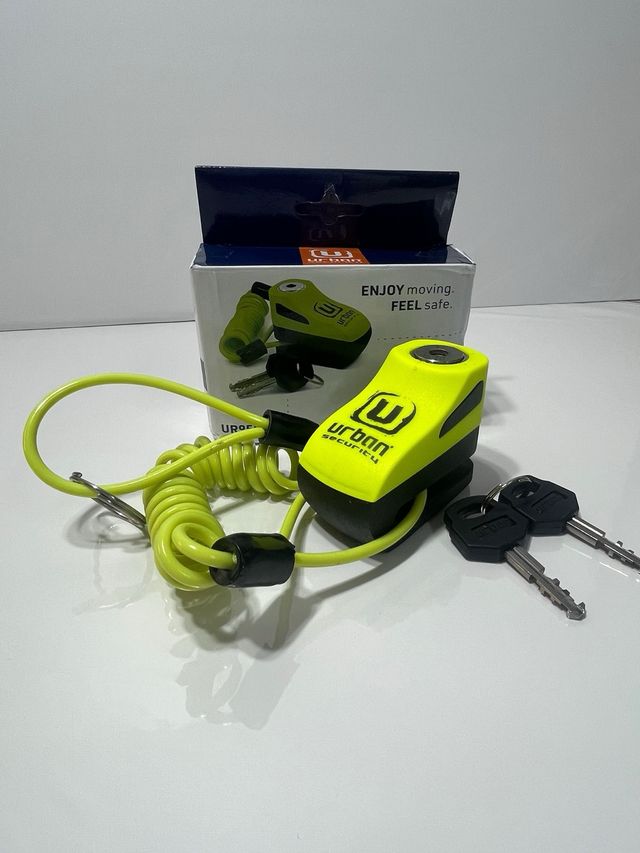 Candado Antirrobo Moto Disco Urban Security