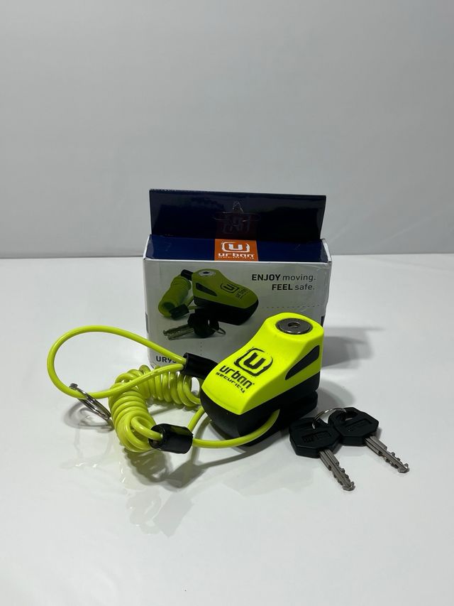 Candado Antirrobo Moto Disco Urban Security