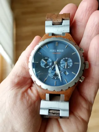 Reloj Feel Wood Madera.