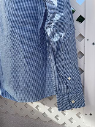 Camisa Hollister Cuadros Vichy Talla S