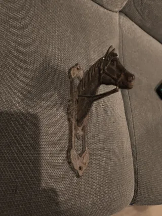 Picaporte Cabeza Caballo Hierro Fundido