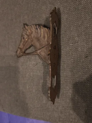 Picaporte Cabeza Caballo Hierro Fundido
