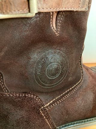 Botas Moto Urbanas Ante Marrón Talla 43