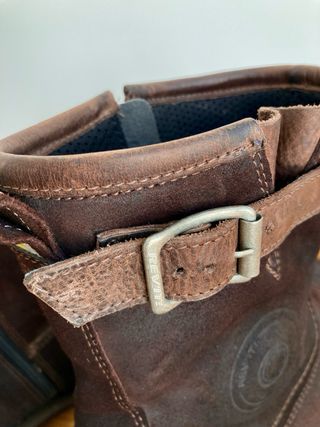 Botas Moto Urbanas Ante Marrón Talla 43