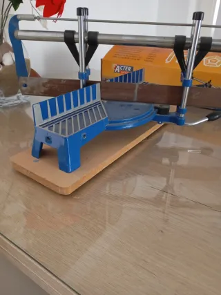 Sierra Ingletadora Manual Azul