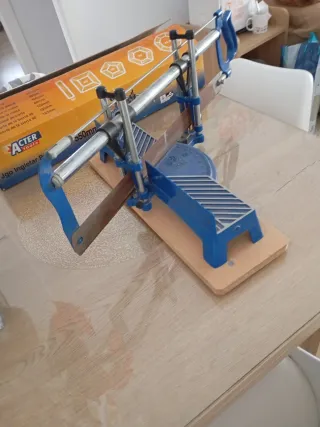 Sierra Ingletadora Manual Azul