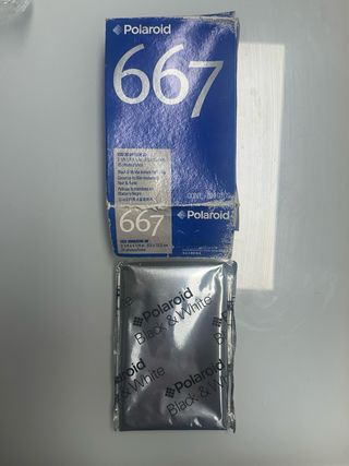 Cartucho Polaroid 667 Blanco y Negro